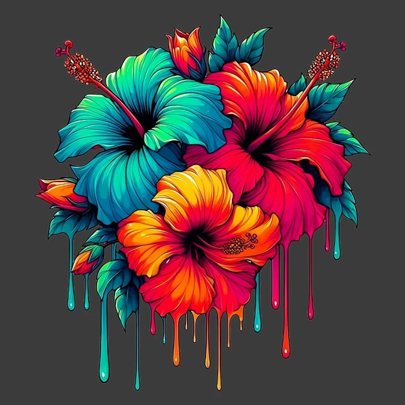 Fleurs d’hibiscus