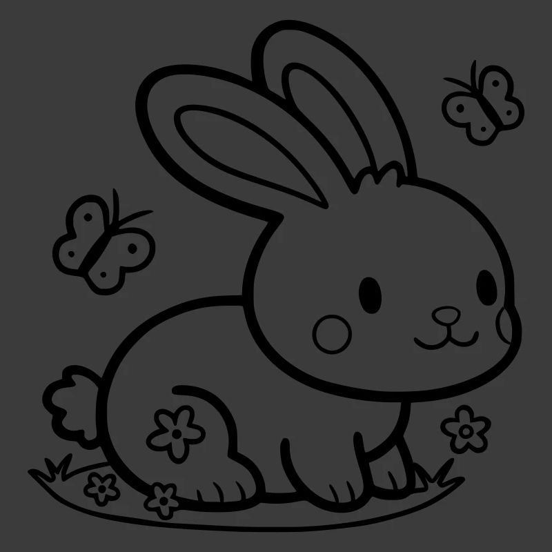 Niedlicher Hase Häschen