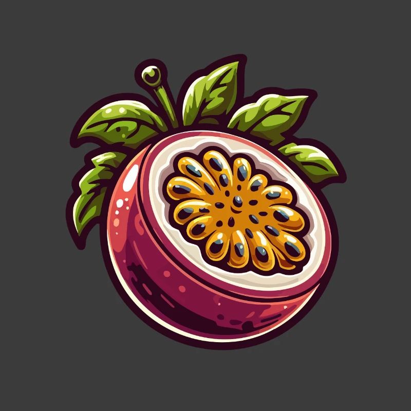 Passionate Exotic Fruit Pattern