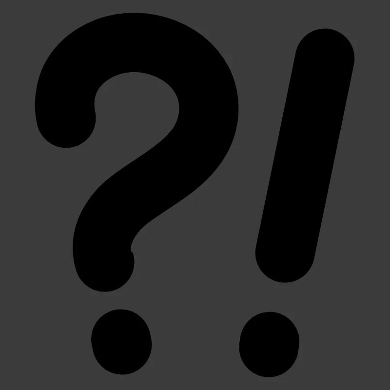 Points d’interrogation et points d’exclamation