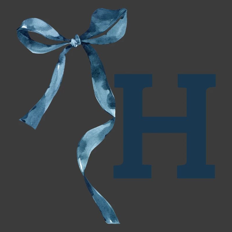 Monogram h Geschenkidee