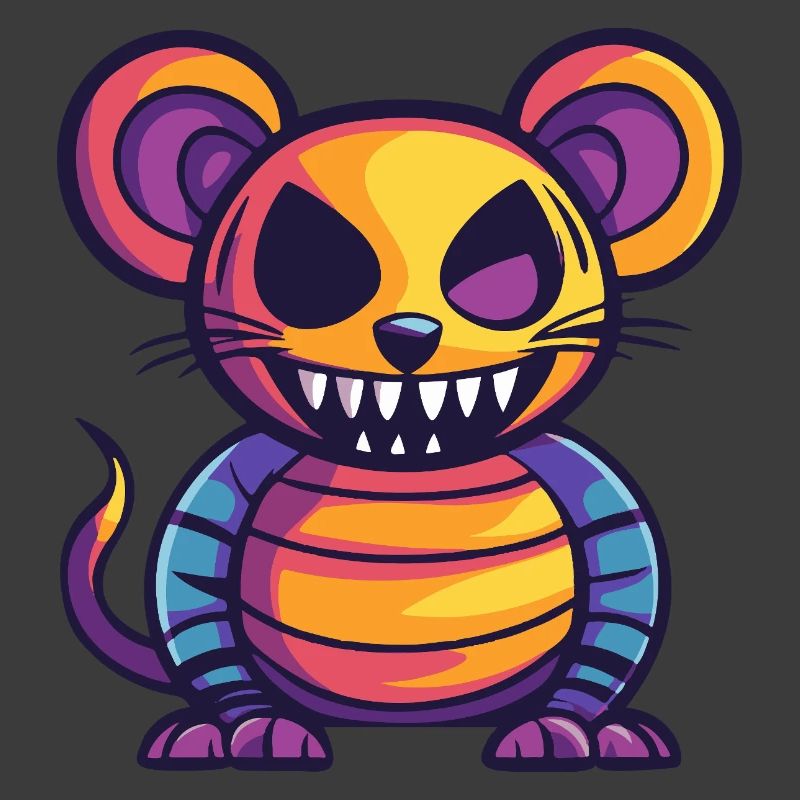 Mouse Halloween Comic Zombie