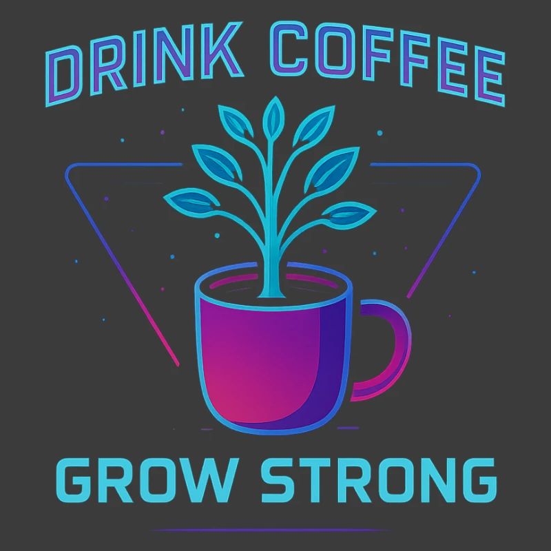 drink coffee grow strong