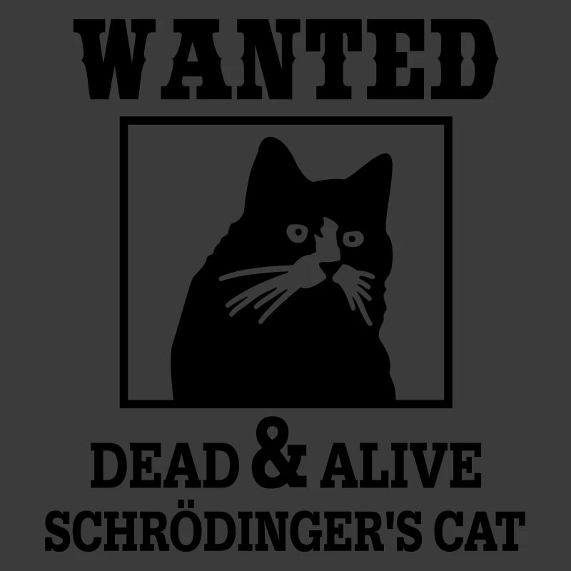 Le chat de Schrödinger recherché, la physique quantique ringarde