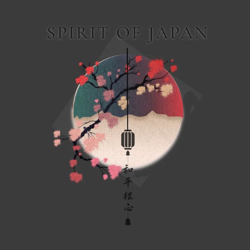 Geist Japans Kirschblüte Lampe