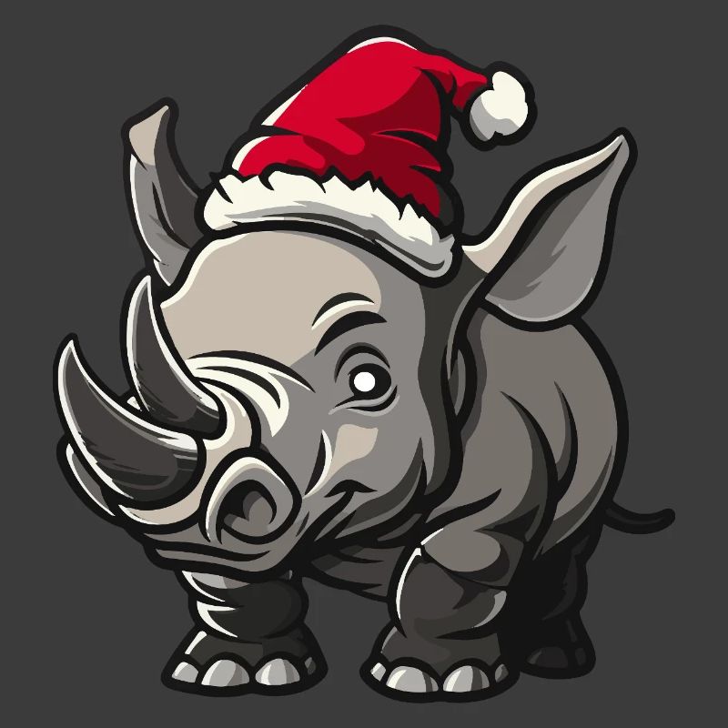 Nashorn Weihnachten