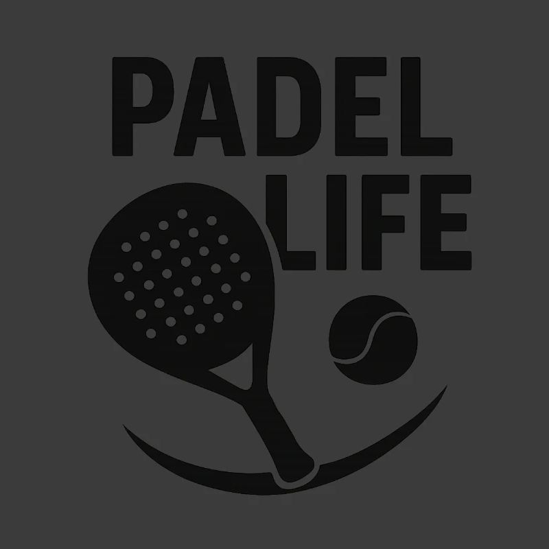 Padel Life Silhouette