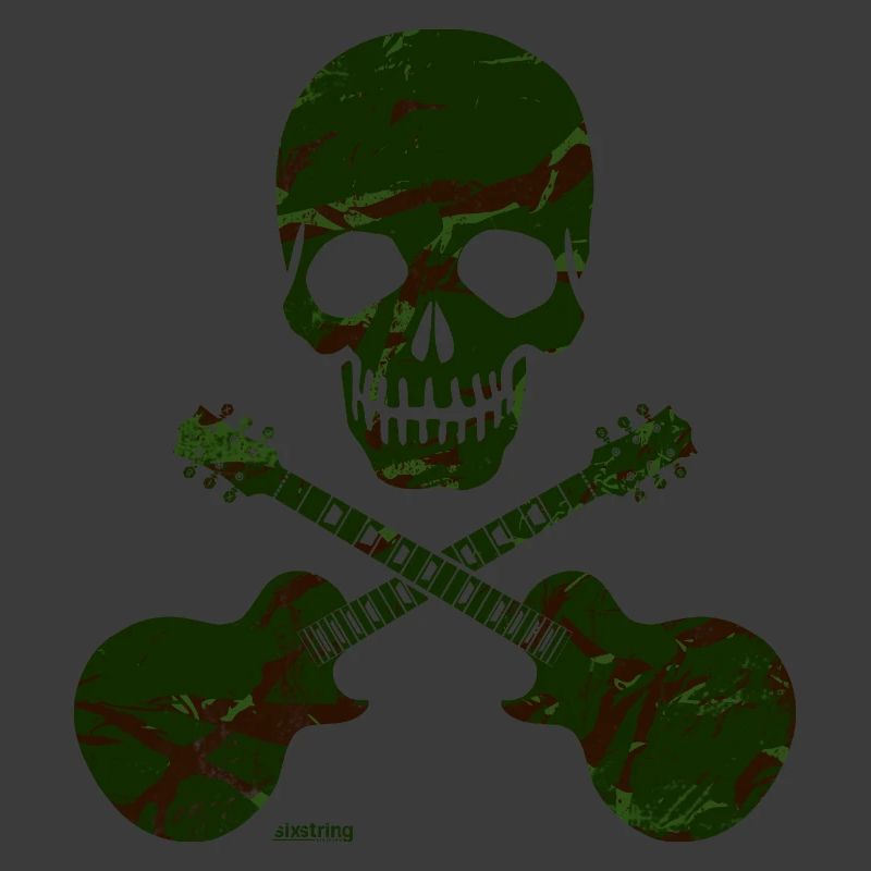 Skull & crossed Guitars