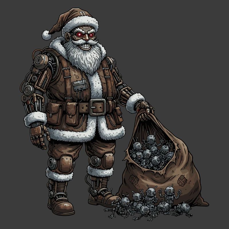 Cyborg Santa Claus