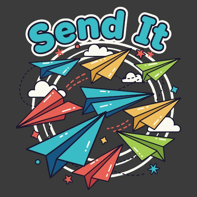 Send It Papierflugzeuge