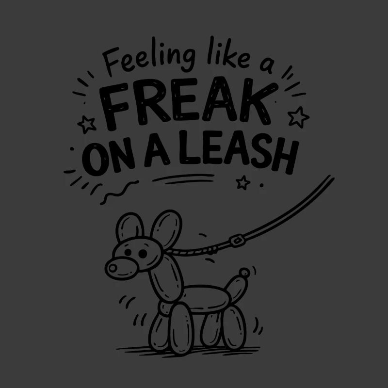 Feeling Like A Freak On A Leash Statement