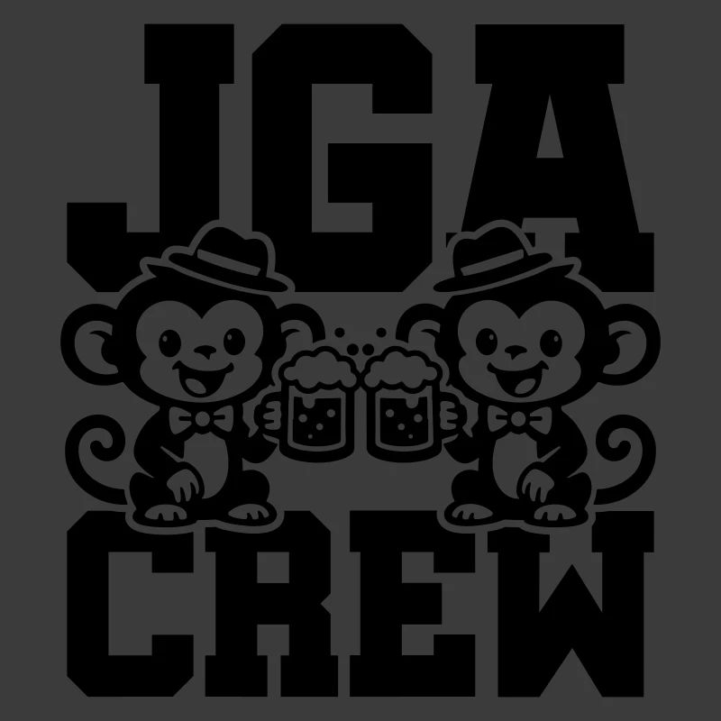 Jga Crew Junggesellenabschied Affe