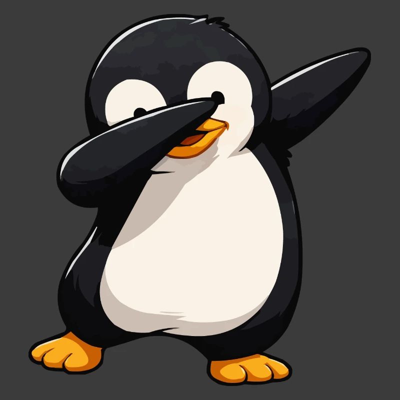 Dab Penguin Comic