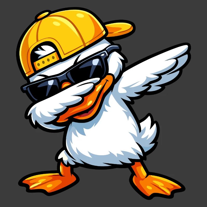 Dabbing Duck