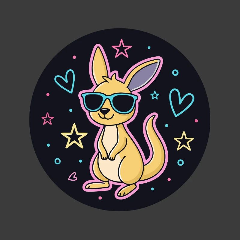 Neon Kangaroo Glasses