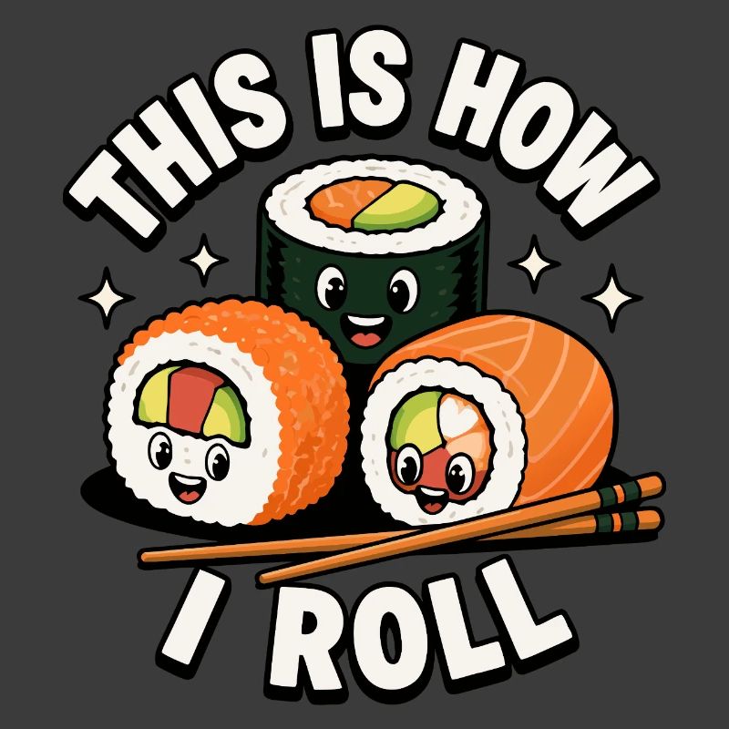 How to roll Japanese sashimi rolls