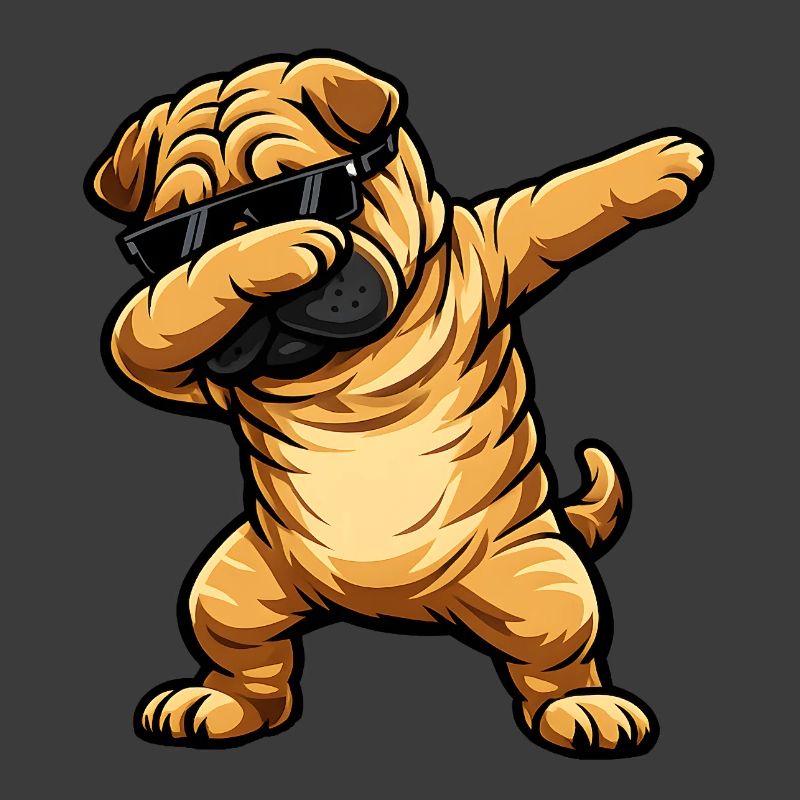 Tabbing Shar Pei