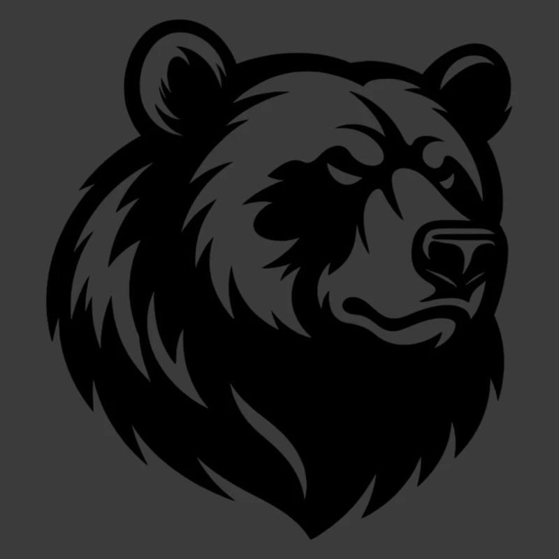 Angry Bear Head