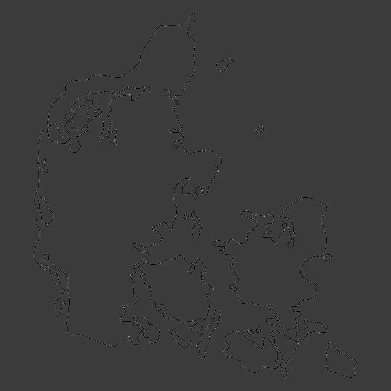 Denmark map