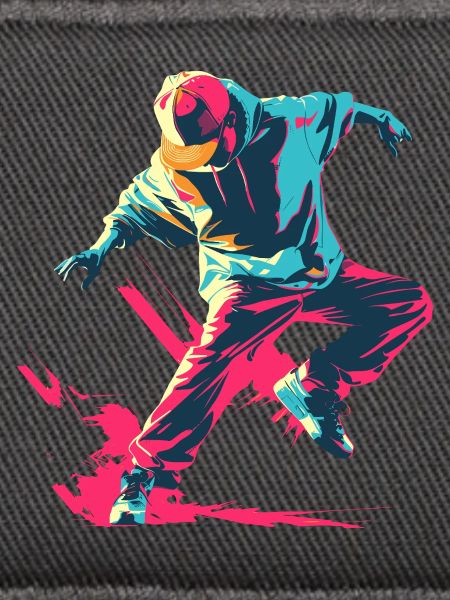 B-Boy Cartoon Stil