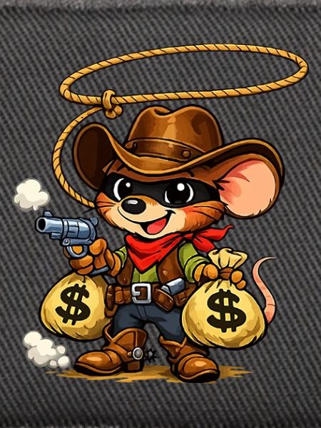 Cowboy-Maus-Beute-Greifer
