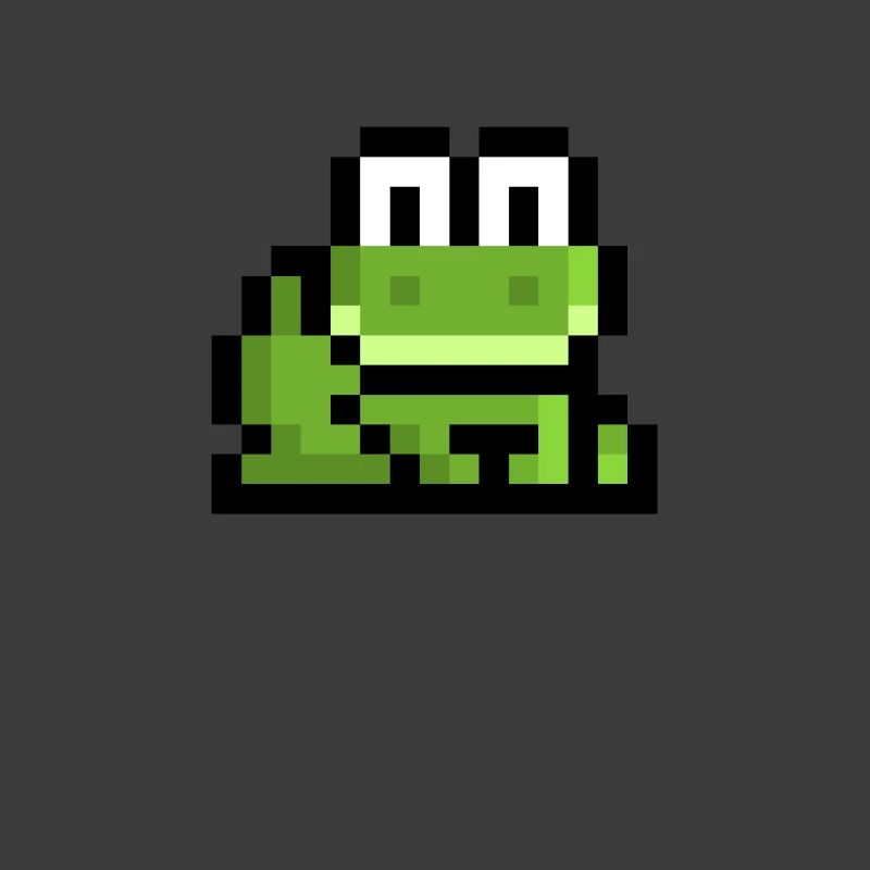 Retro frog