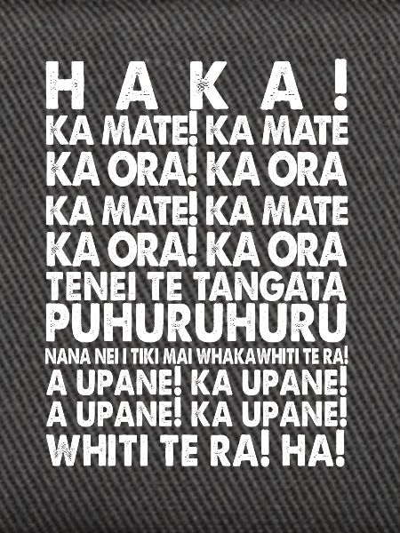 HAKA! Rugby Neuseeland
