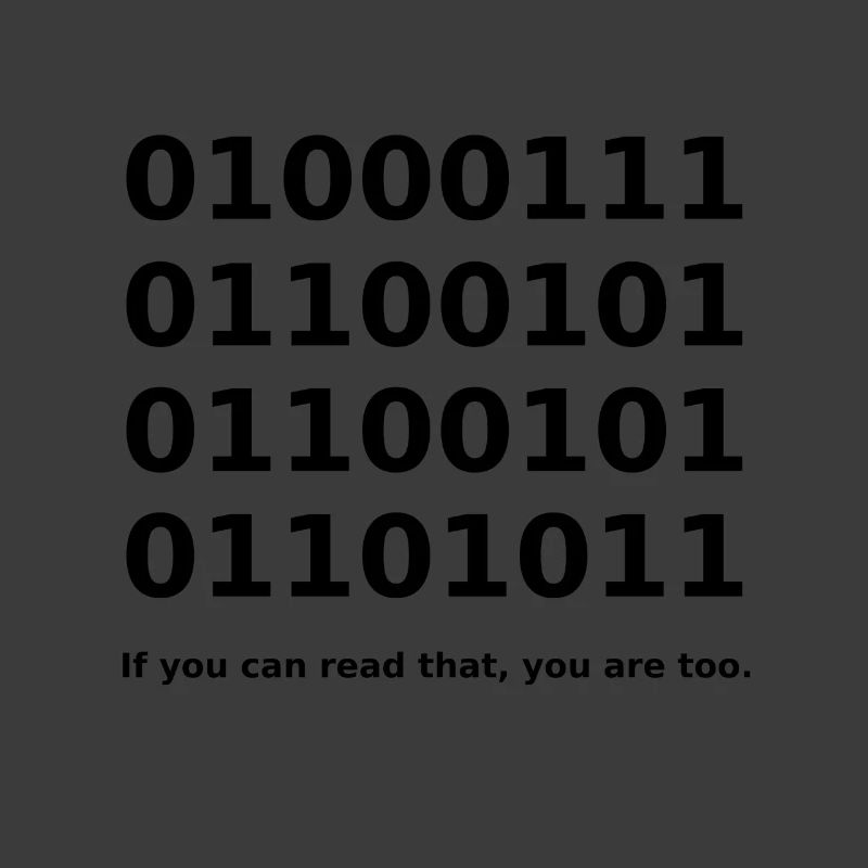 Binary / Binär Code Binärcode Funny T-Shirt