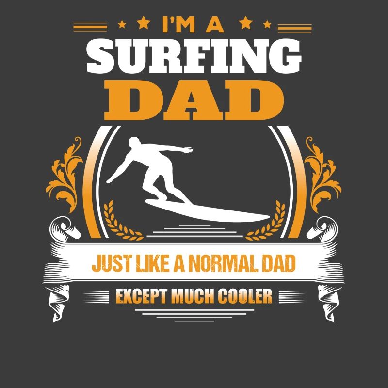 Surfender Vati-Hemd-Geschenk-Idee