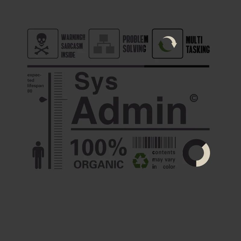 Sys Admin Pingouin Ordinateur Nerd pc Platine cpu ner