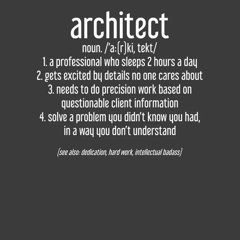 ARCHITECTE - DESIGNER - CONSTRUCTION - DESSIN