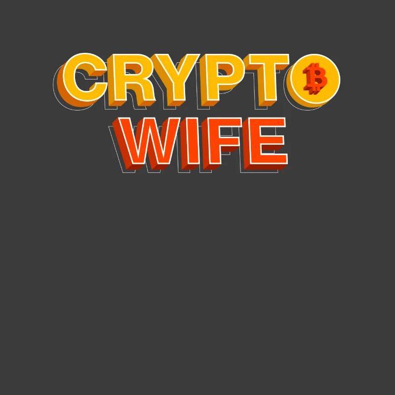 Crypto Mrs. Bitcoin BTC HOLD gift