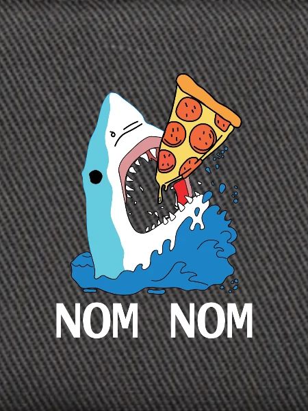 Pizza Shark Graphic
