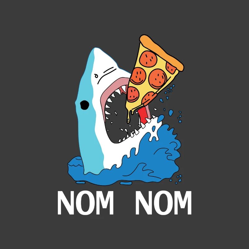 Pizza Shark Graphic
