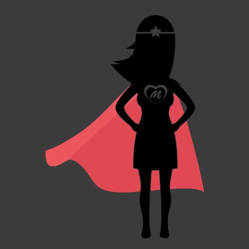 Super Mom Muttertag Mutter Mama Oma Mami Geschenk