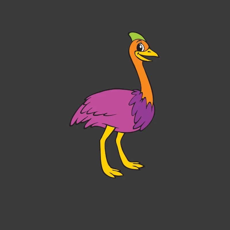Vogel Strauß