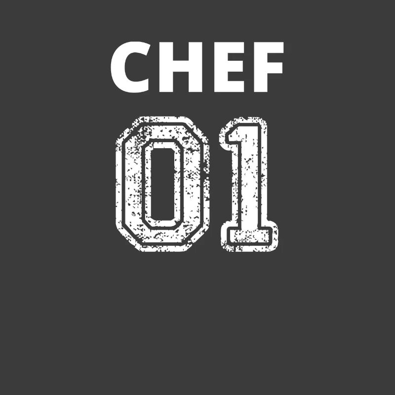 Chef 01 weiss bester Mann - Geschenk