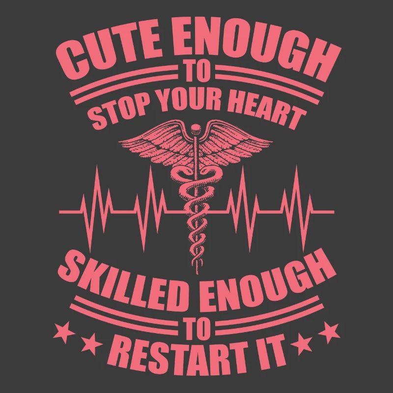 Hübsche Krankenschwester MFA Geschenk