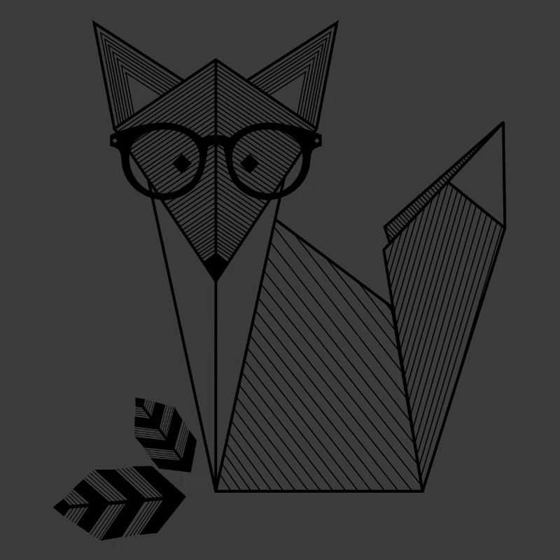 Fuchs mit Brille
