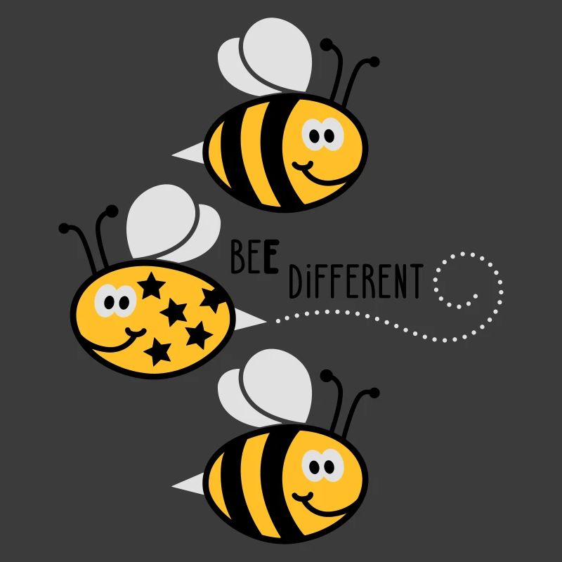 Be different - be yourself - Biene - Bee - 3C