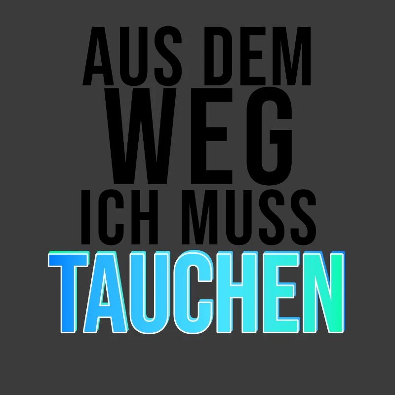 TAUCHEN Neon Schriftzug
