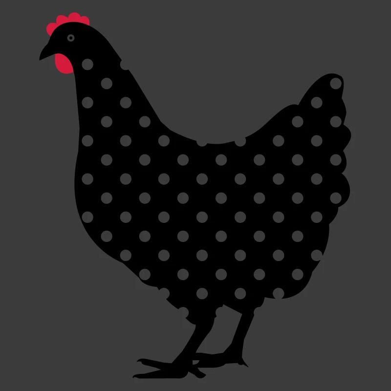 Huhn Henne gepunktet