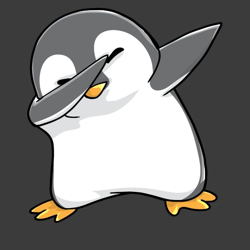 Pinguin Dabbing