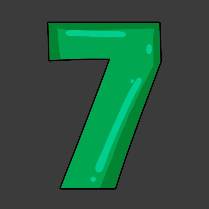 Zahl 7