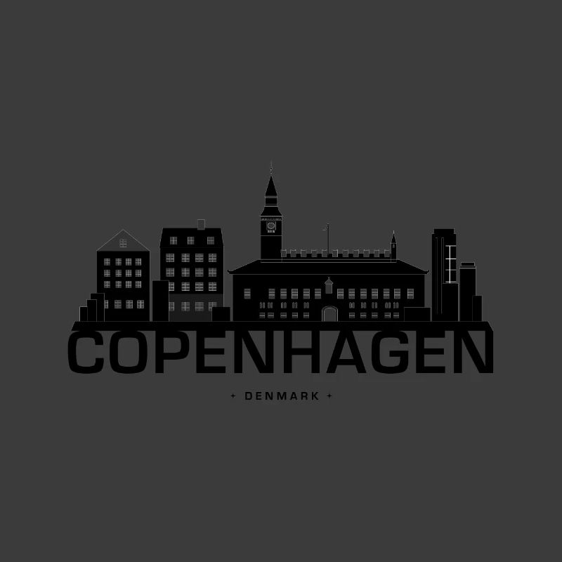 Kopenhagen Skyline Dänemark
