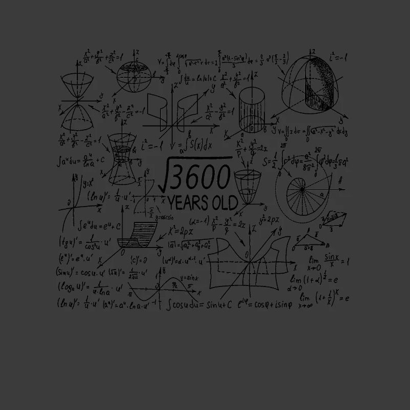 60th Birthday Math Mathematician
