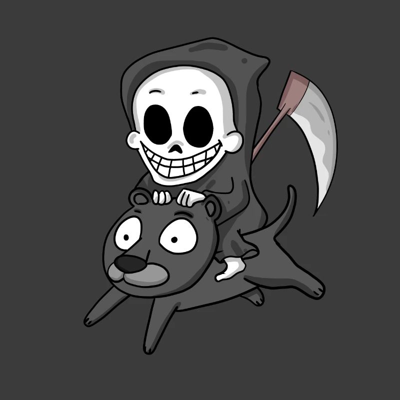 Sensenmann und Schwarzer Panther