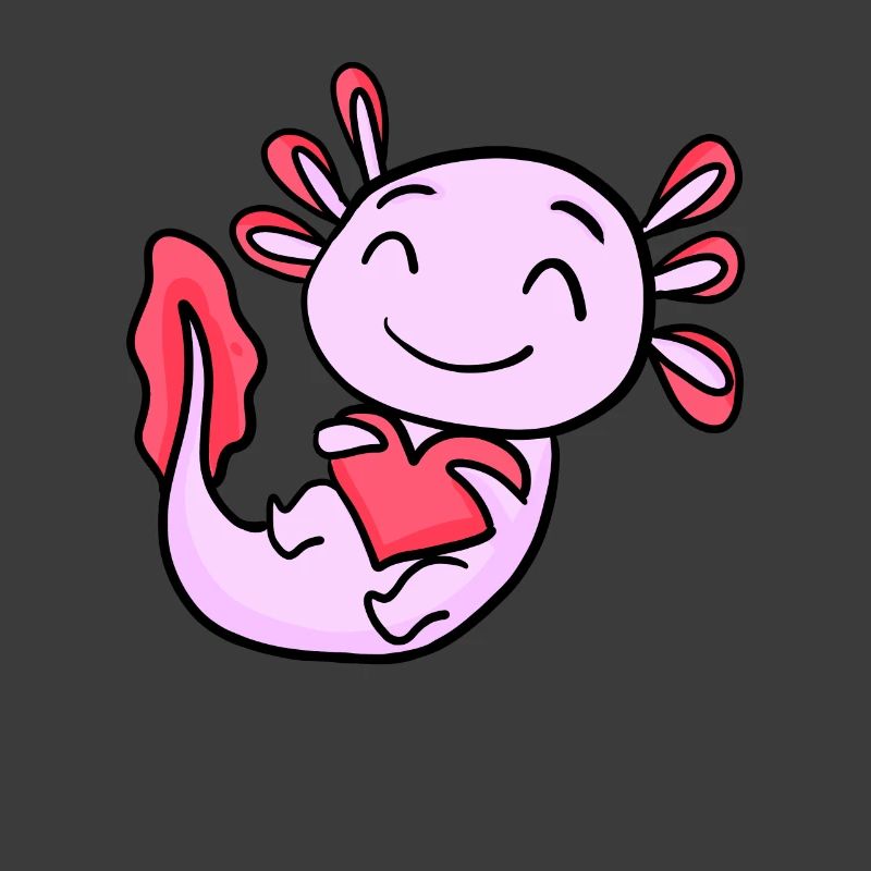 Cœur Axolotl