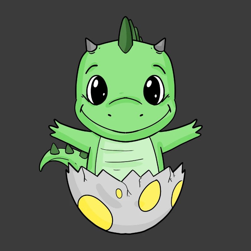 Naissance de bébé Oeuf Dino Naissance