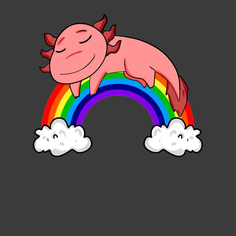 Rainbow Axolotl